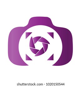 Photography Icon Vector Logo Template