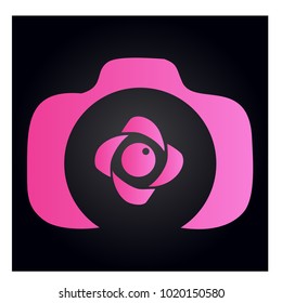 Photography Icon Vector Logo Template