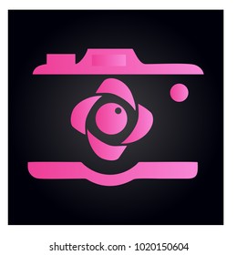 Photography Icon Vector Logo Template