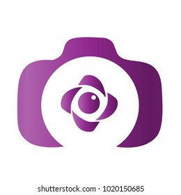 Photography Icon Vector Logo Template