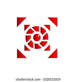 Photography Icon Vector Logo Template