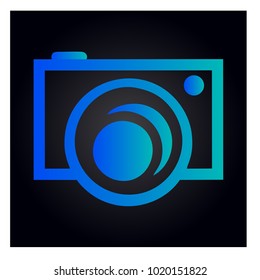 Photography Icon Vector Logo Template