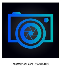 Photography Icon Vector Logo Template