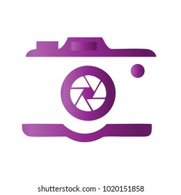 Photography Icon Vector Logo Template