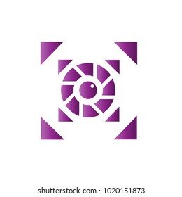 Photography Icon Vector Logo Template