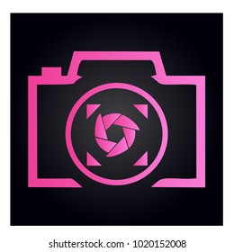 Photography Icon Vector Logo Template