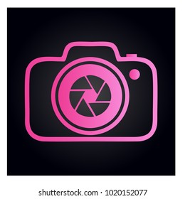 Photography Icon Vector Logo Template