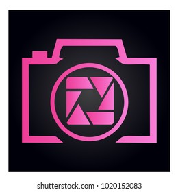Photography Icon Vector Logo Template