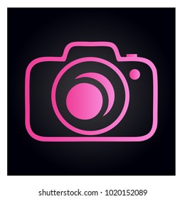 Photography Icon Vector Logo Template