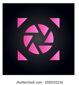 Photography Icon Vector Logo Template