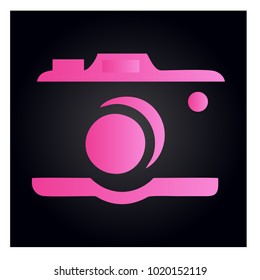 Photography Icon Vector Logo Template
