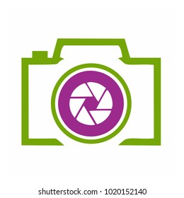 Photography Icon Vector Logo Template