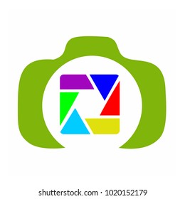 Photography Icon Vector Logo Template
