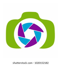 Photography Icon Vector Logo Template