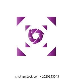 Photography Icon Vector Logo Template
