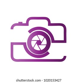 Photography Icon Vector Logo Template