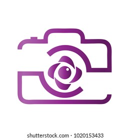 Photography Icon Vector Logo Template