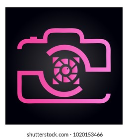 Photography Icon Vector Logo Template
