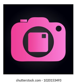 Photography Icon Vector Logo Template