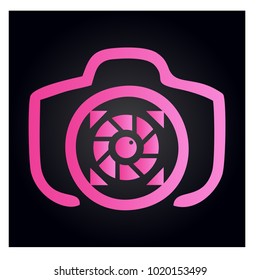 Photography Icon Vector Logo Template