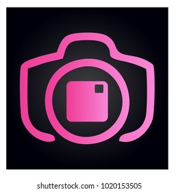 Photography Icon Vector Logo Template