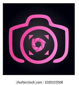 Photography Icon Vector Logo Template