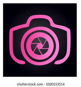Photography Icon Vector Logo Template