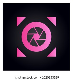 Photography Icon Vector Logo Template