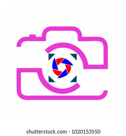 Photography Icon Vector Logo Template