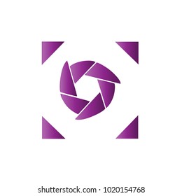 Photography Icon Vector Logo Template