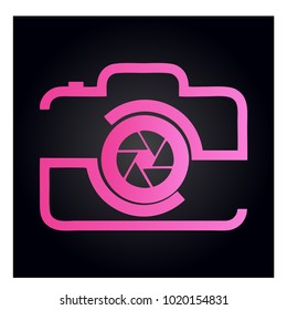 Photography Icon Vector Logo Template