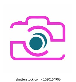 Photography Icon Vector Logo Template