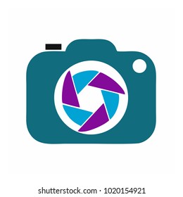 Photography Icon Vector Logo Template