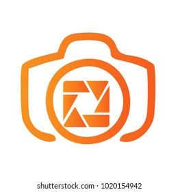 Photography Icon Vector Logo Template