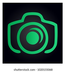 Photography Icon Vector Logo Template