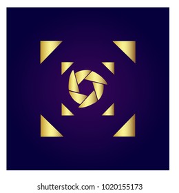 Photography Icon Vector Logo Template