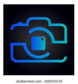 Photography Icon Vector Logo Template