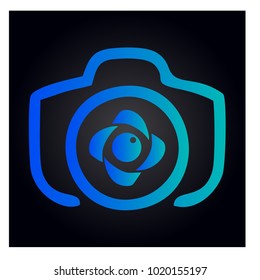 Photography Icon Vector Logo Template