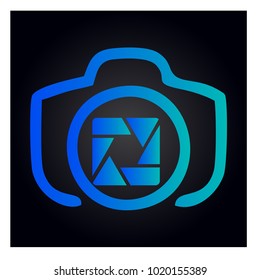 Photography Icon Vector Logo Template