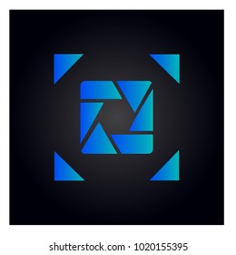 Photography Icon Vector Logo Template