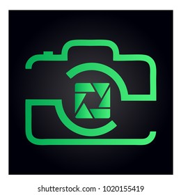 Photography Icon Vector Logo Template