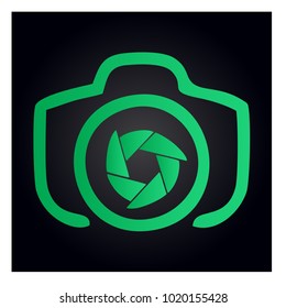 Photography Icon Vector Logo Template