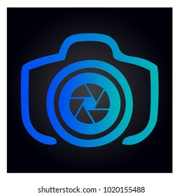 Photography Icon Vector Logo Template