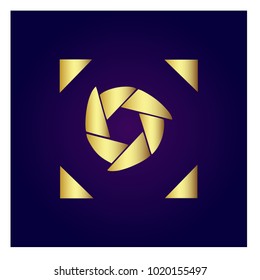 Photography Icon Vector Logo Template