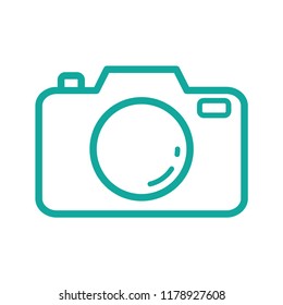 Photography icon vector logo template