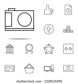 photography icon. Web icons universal set for web and mobile