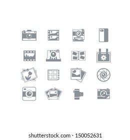 Photography icons 