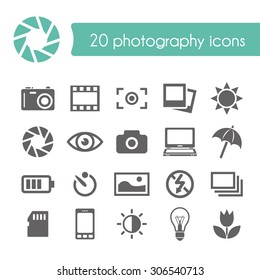 photography icons