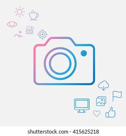 Photography icons