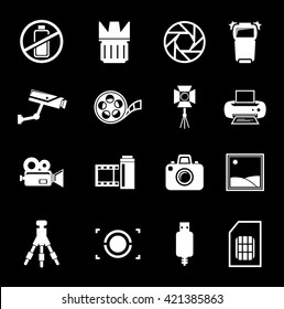 Photography icons